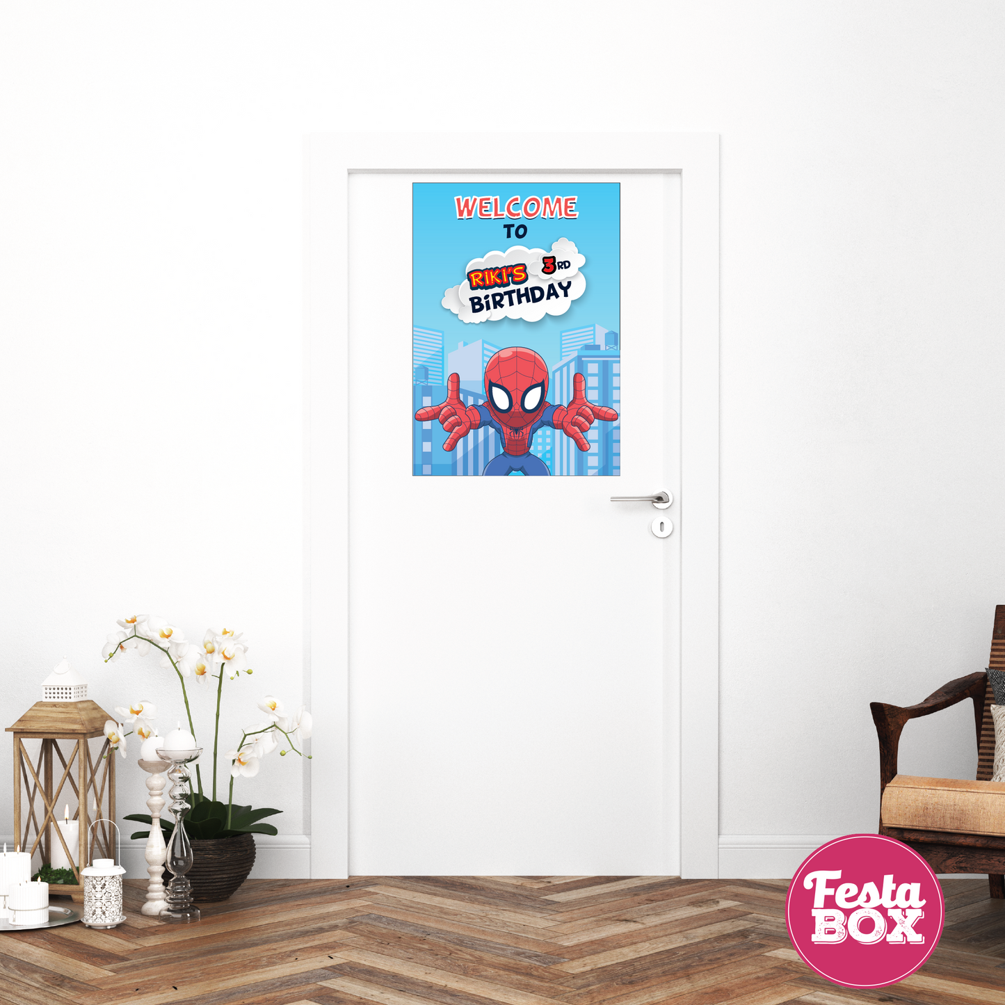 Birthday Party Box - Spiderman Theme