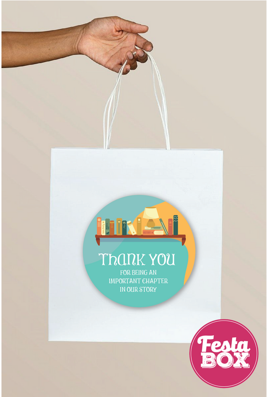Return Gift Bags for Birthday Party - Book Theme - Option 2
