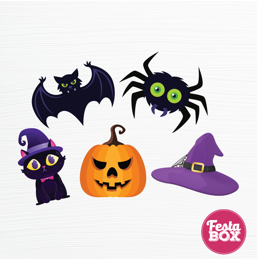 Birthday party cutouts - Halloween Theme