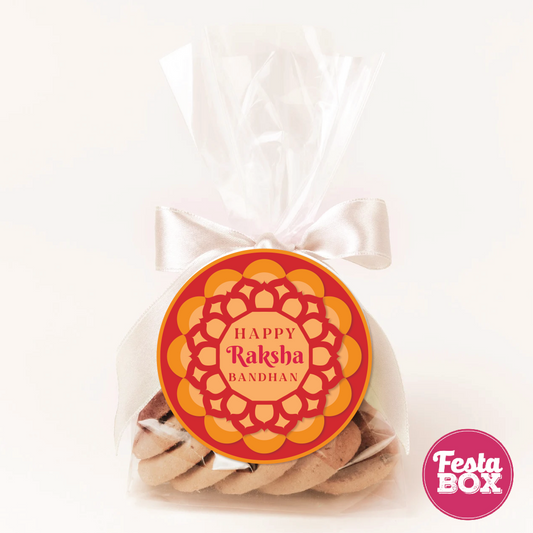 Gift Tags for Rakhi celebration - Rakhi Theme (Set of 6) - Option 4