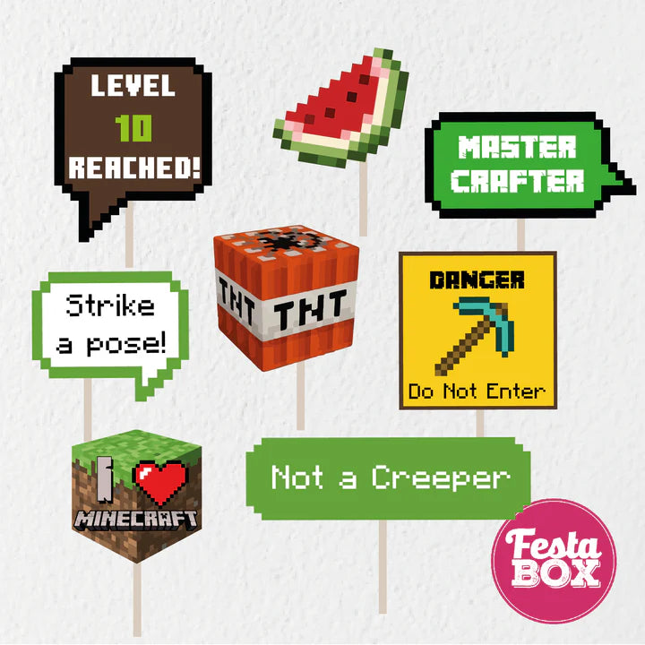 Birthday Party Box - Minecraft Theme
