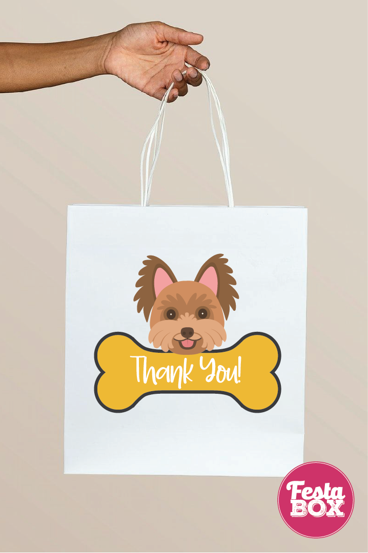 Return Gift Bags for Birthday Party - Puppy Theme
