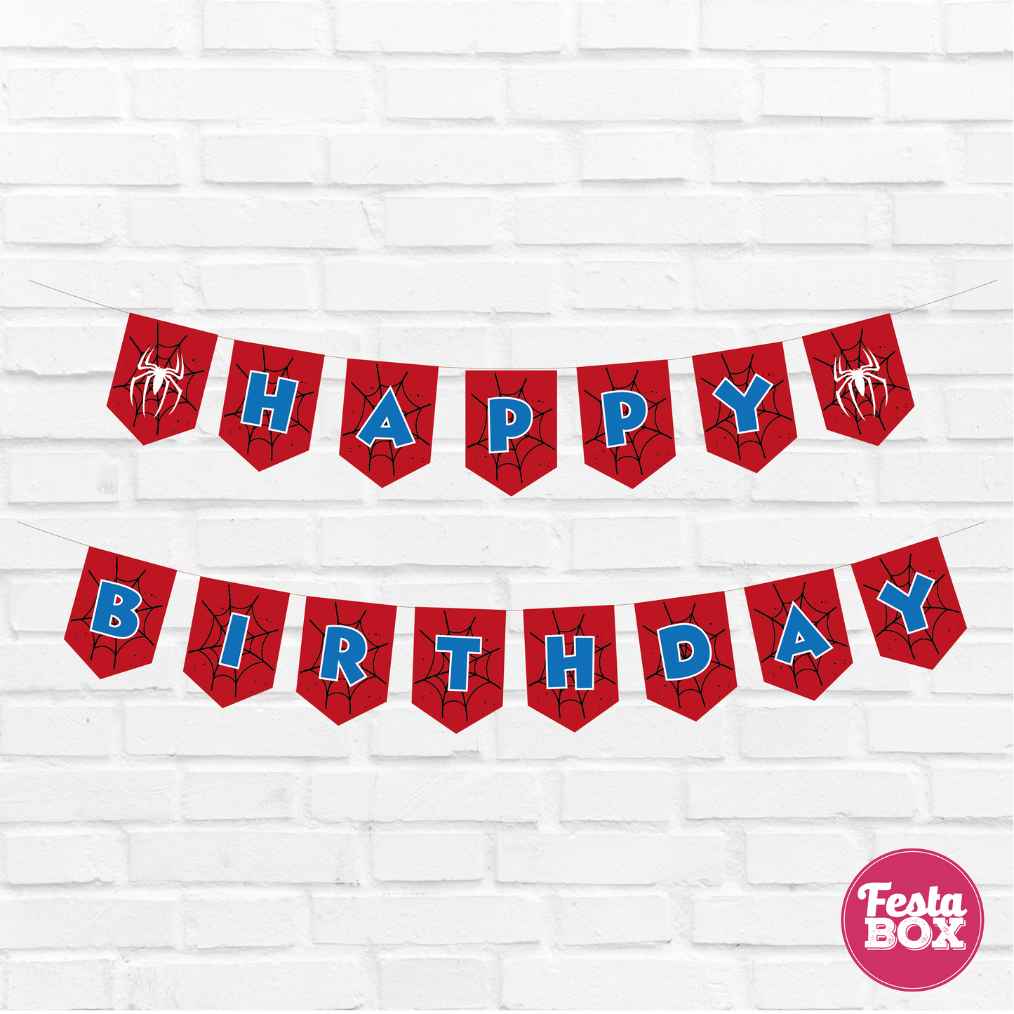 Happy birthday banner