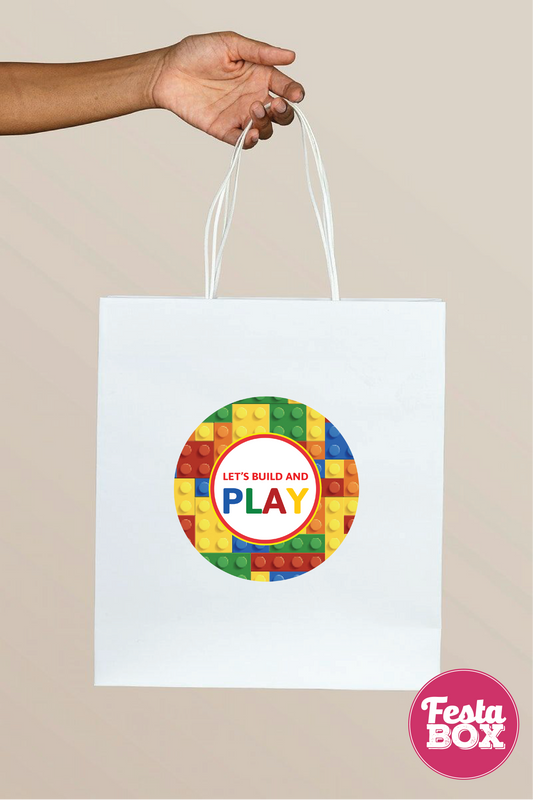 Return Gift Bags for Birthday Party - Lego Theme