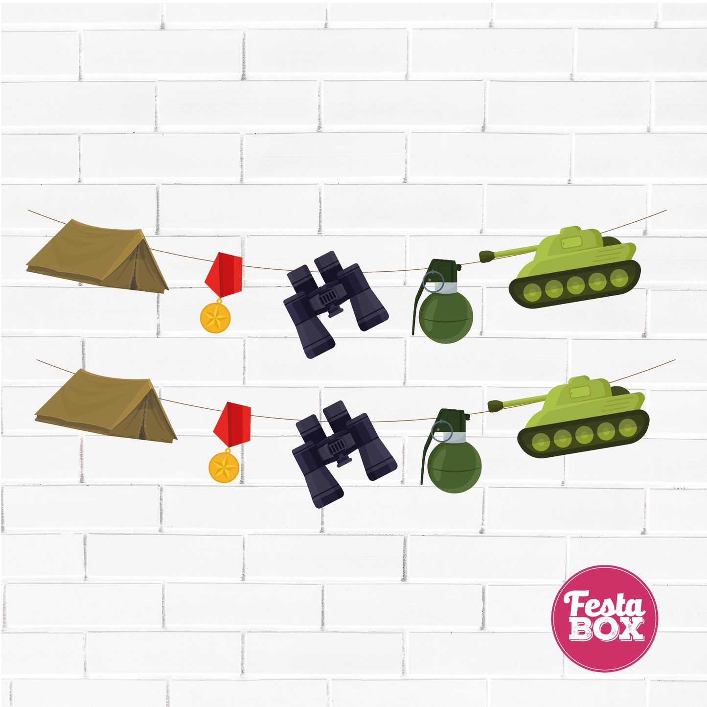 cutouts army theme