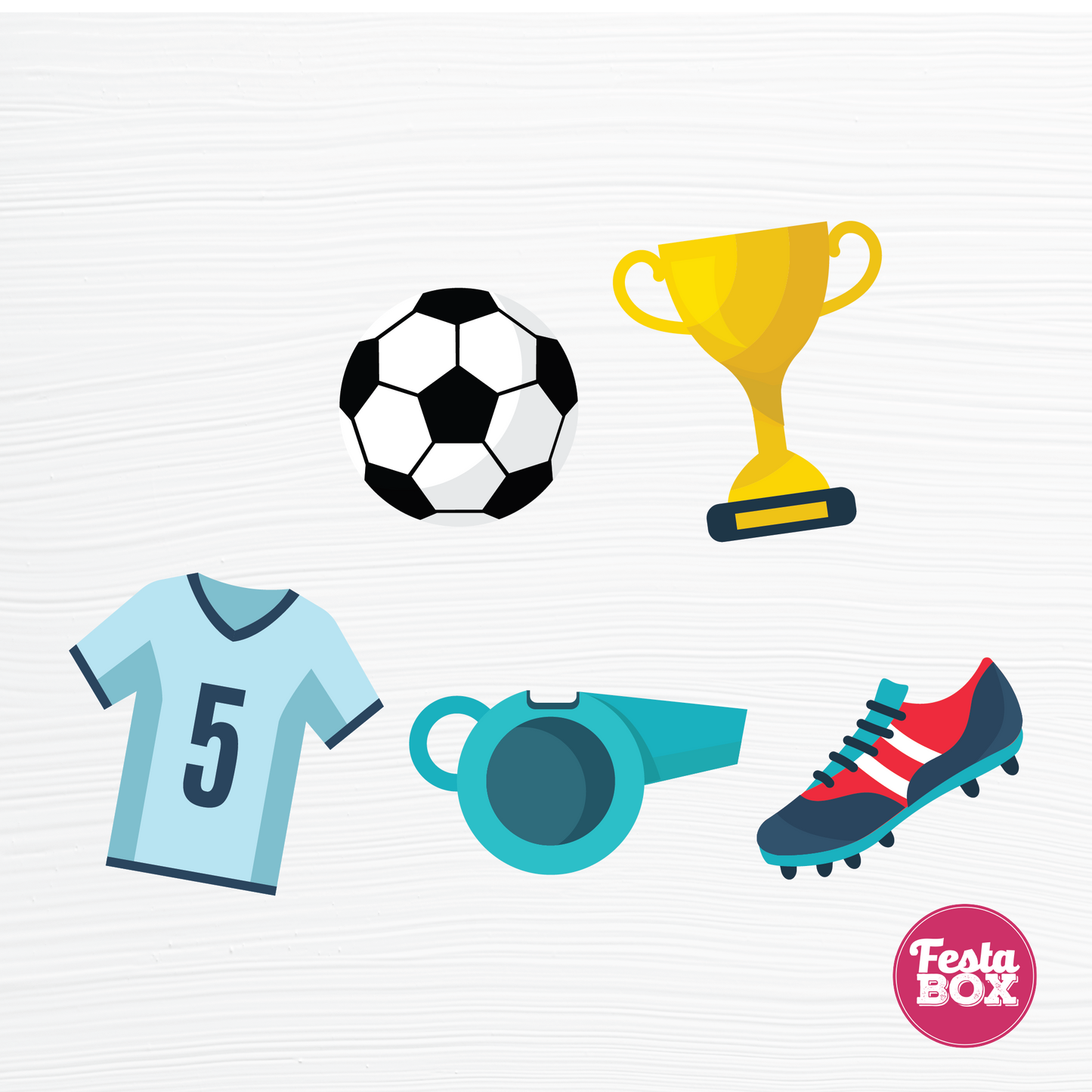 Birthday party cutouts - Football Theme