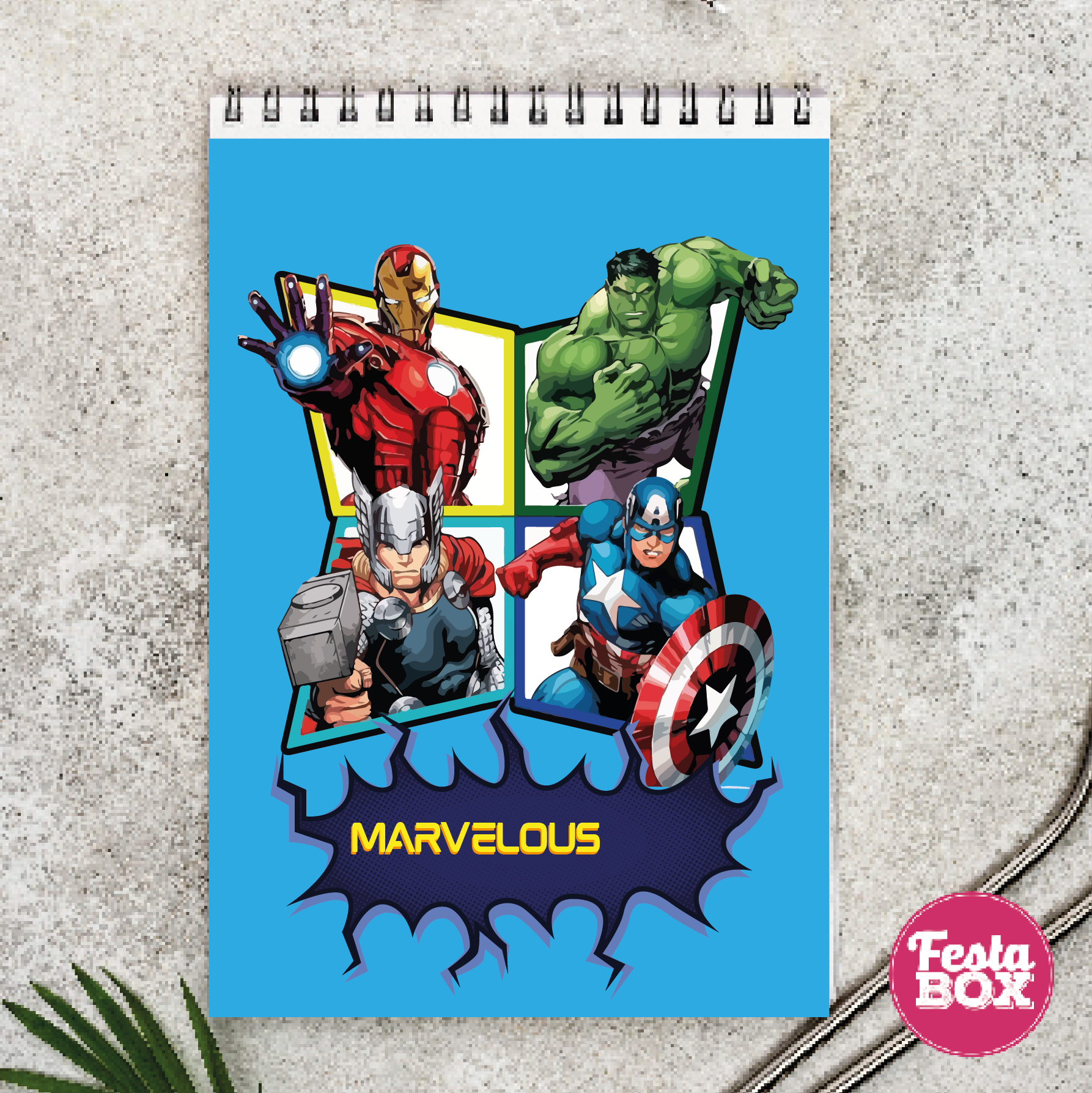 Drawing Book - Return Gifts for Birthday Party - Avengers Theme