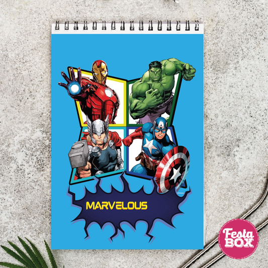 Drawing Book - Return Gifts for Birthday Party - Avengers Theme
