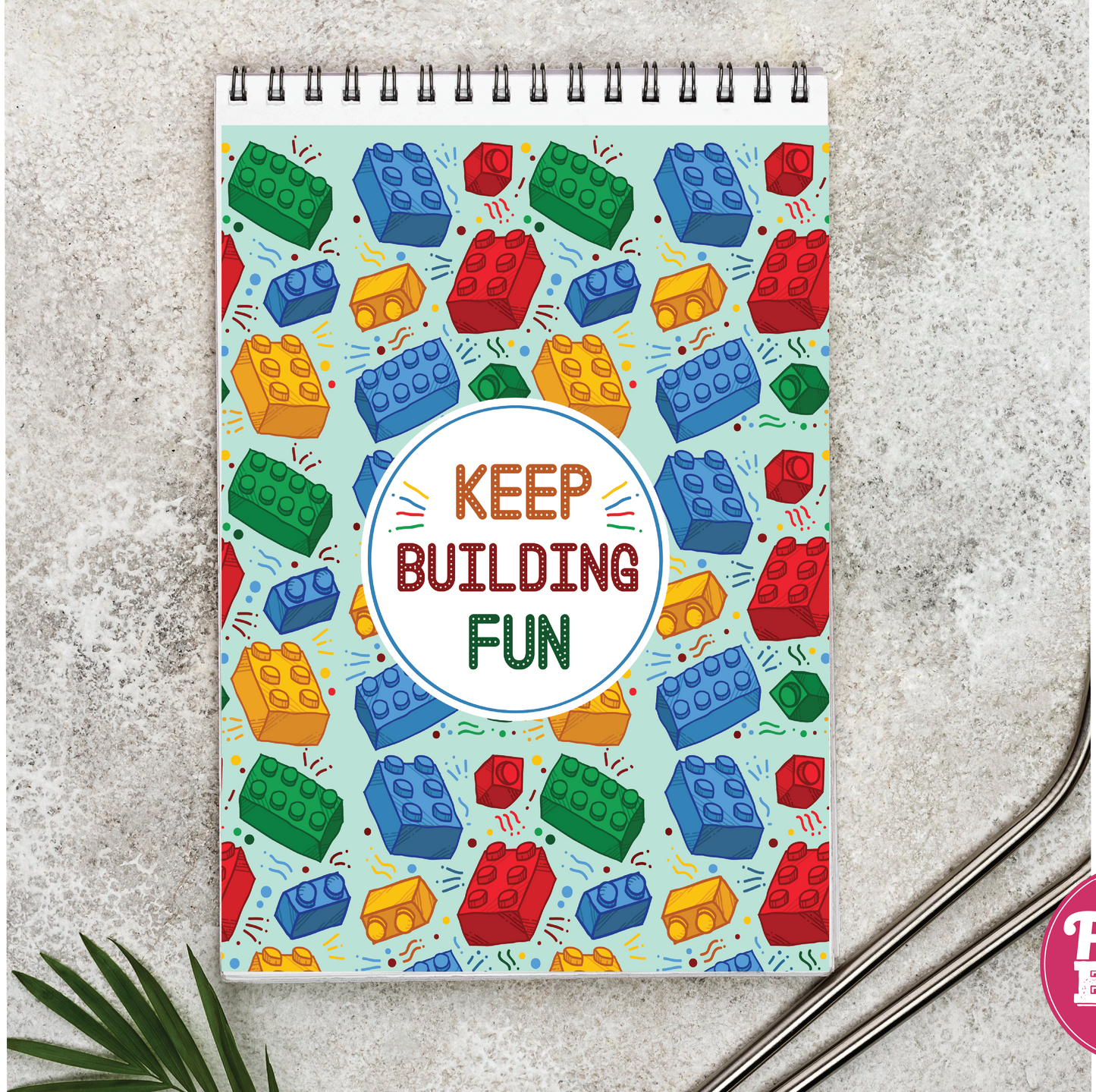 Return gifts - Drawing book - Lego theme Birthday Party