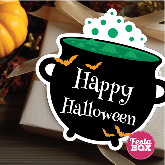 Gift Tags for Halloween Party - Halloween Theme by Festabox (Set of 6) - Option 1
