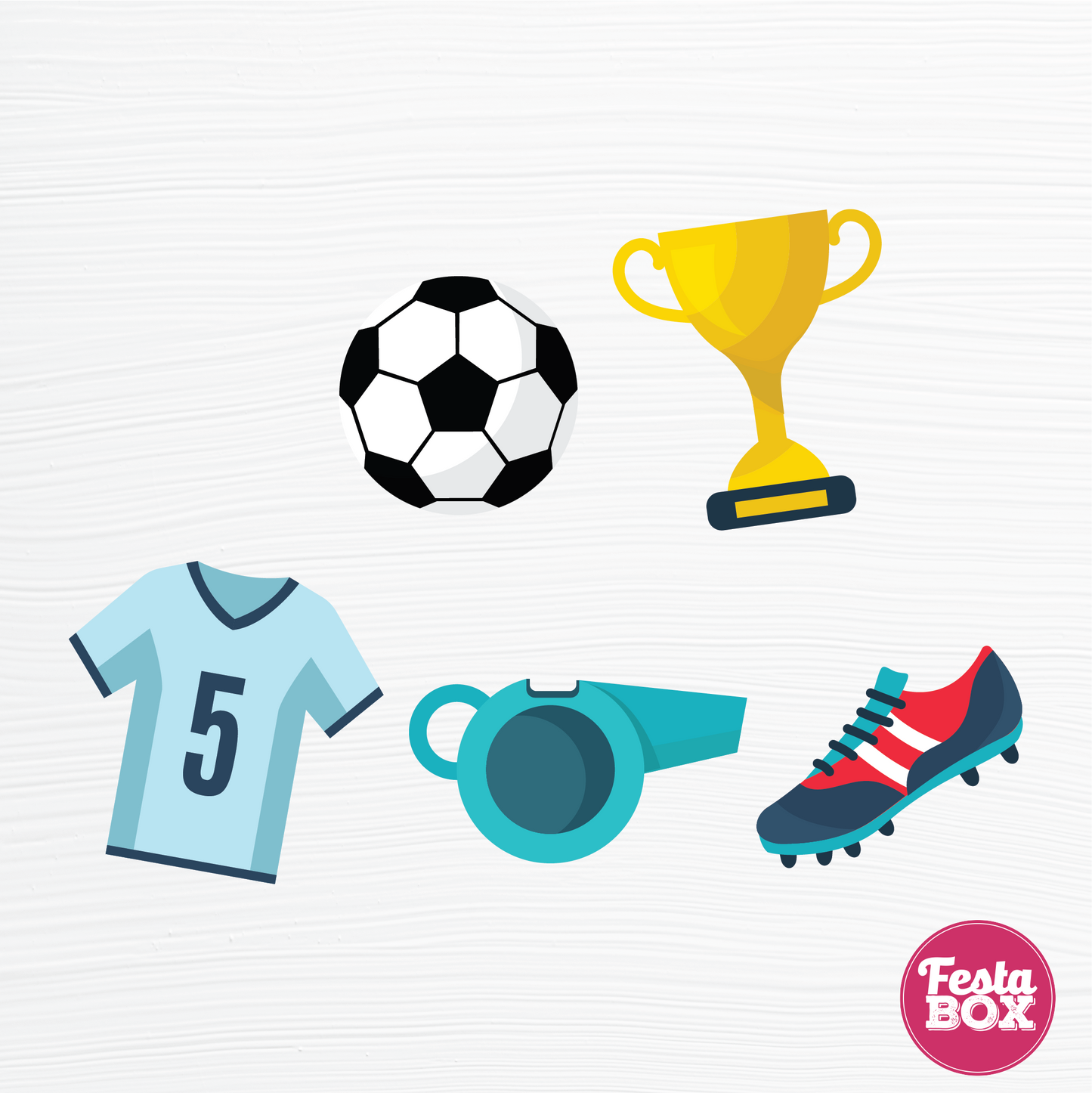 Birthday party cutouts - Football Theme