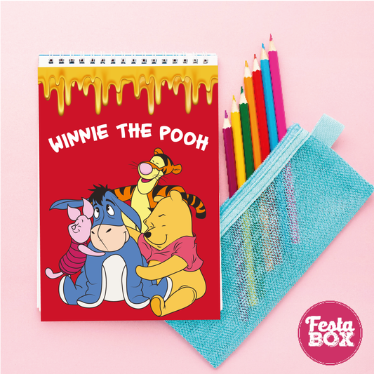Drawing Book - Return Gifts for Birthday Party - Winnie The Pooh Theme