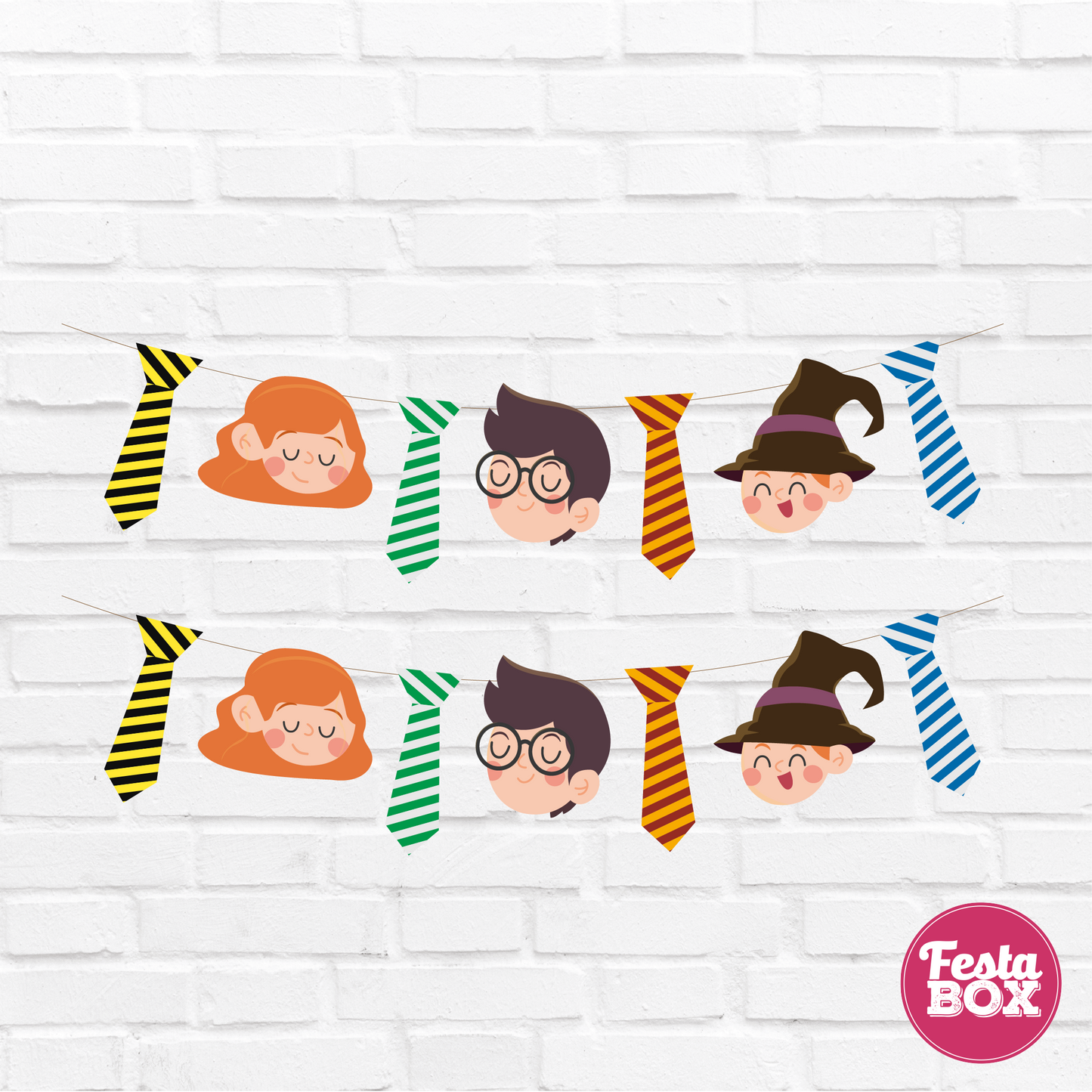 Themed cutout string - Harry Potter Theme