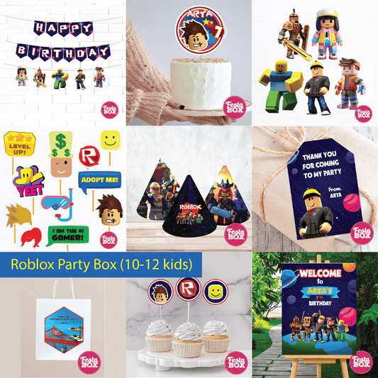 Birthday Party Box - Roblox Theme