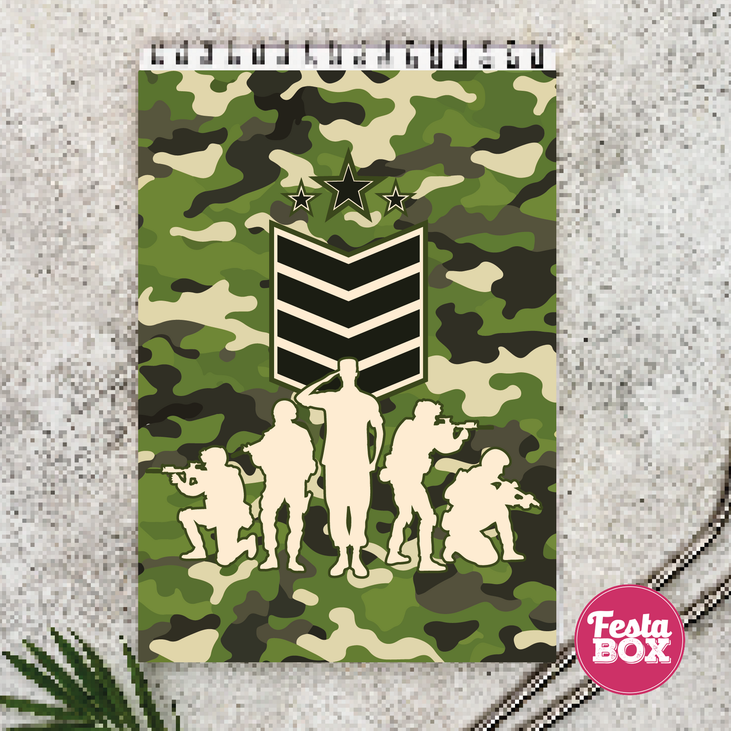 Drawing Book - Return Gifts for Birthday Party - Army Theme