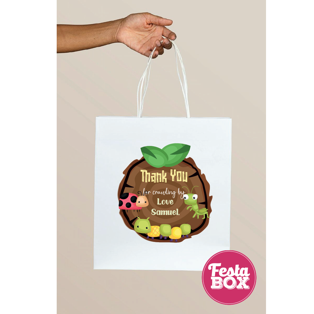 Return Gift Bags for Birthday Party - Bugs Theme - Option 1