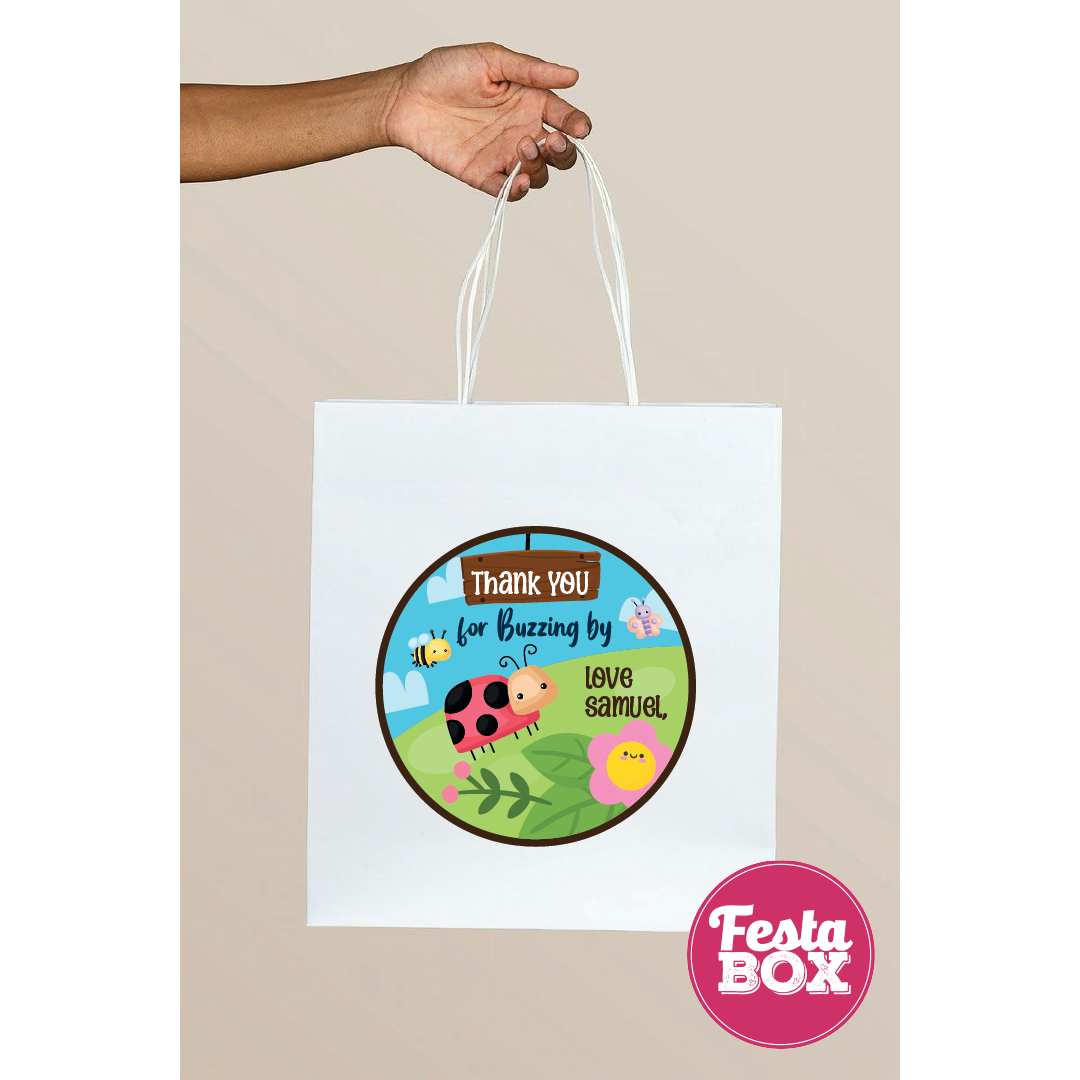 Return Gift Bags for Birthday Party - Bugs Theme - Option 2