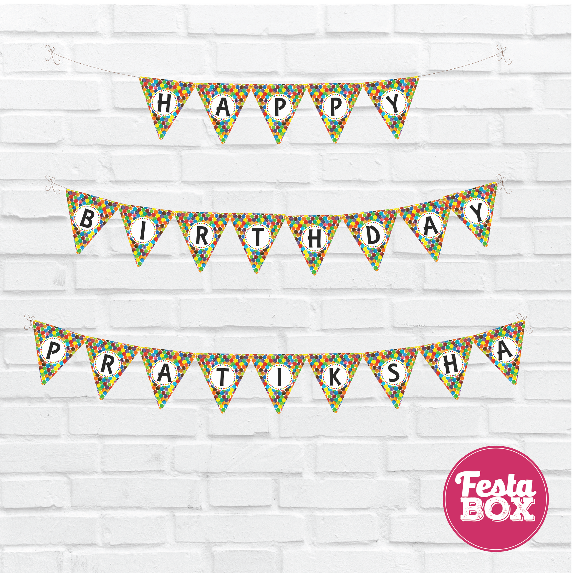Background Banner for Birthday Party - Hungry Caterpillar Theme by Festabox - Option 1