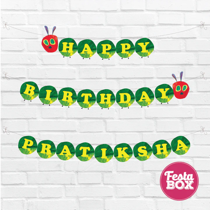 Birthday Party Box - The very hungry caterpillar