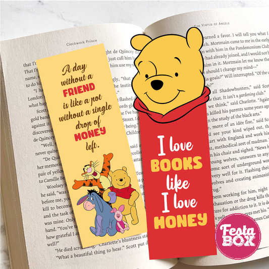 Bookmarks – Return Gifts for Birthday Party - Winnie The Pooh Theme