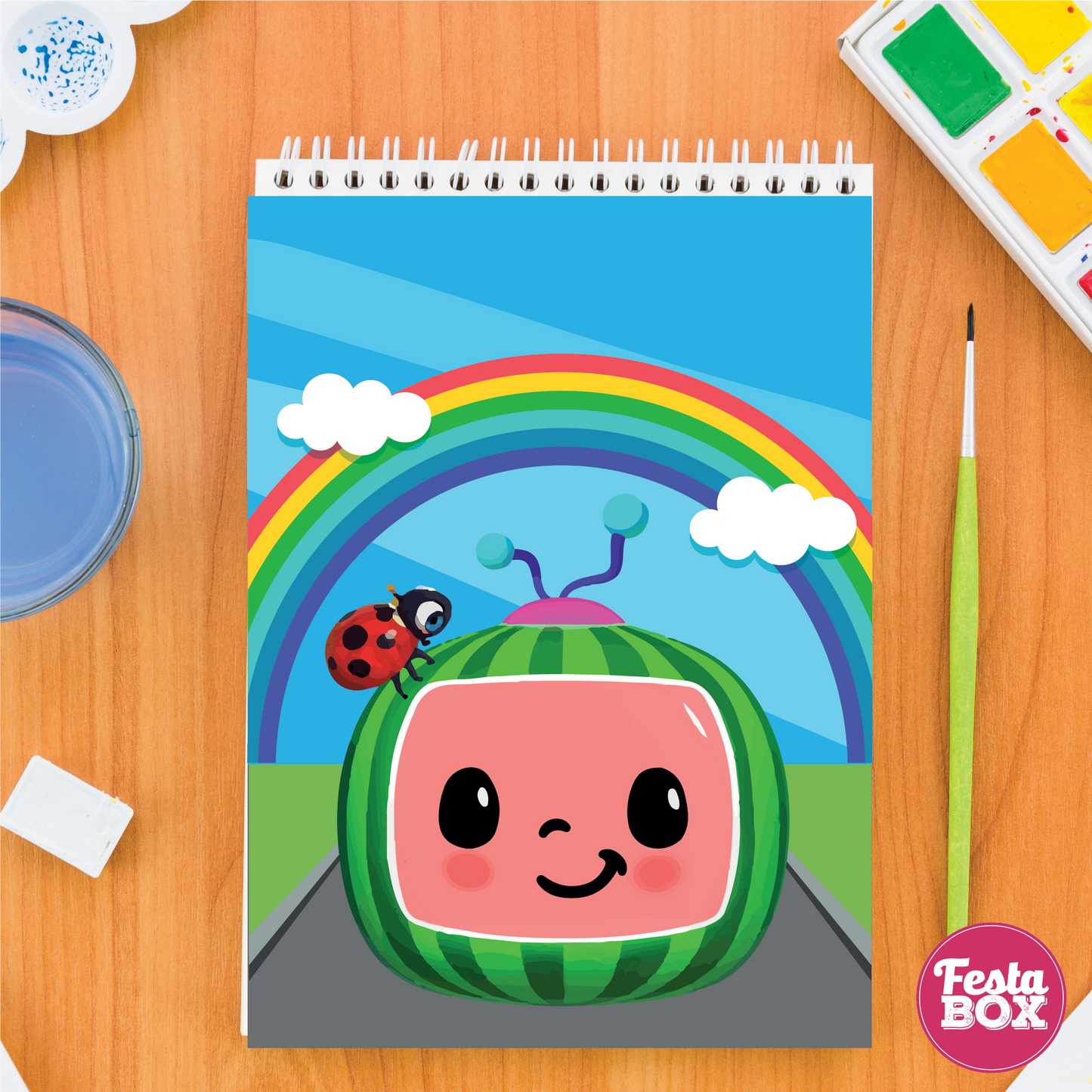 Return gifts - Drawing book - Cocomelon theme Birthday Party