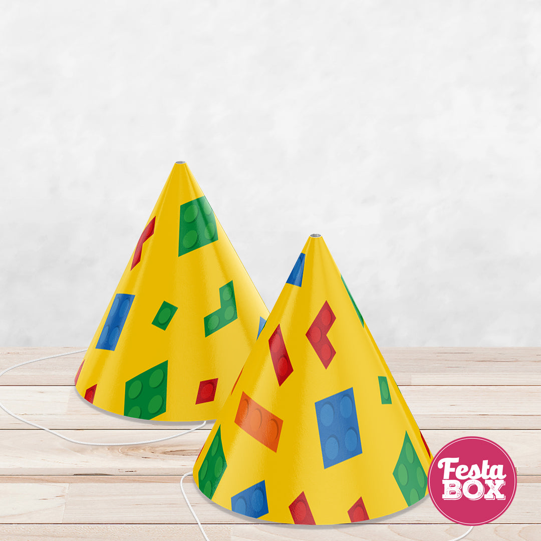 Birthday Celebration Caps - Lego Theme