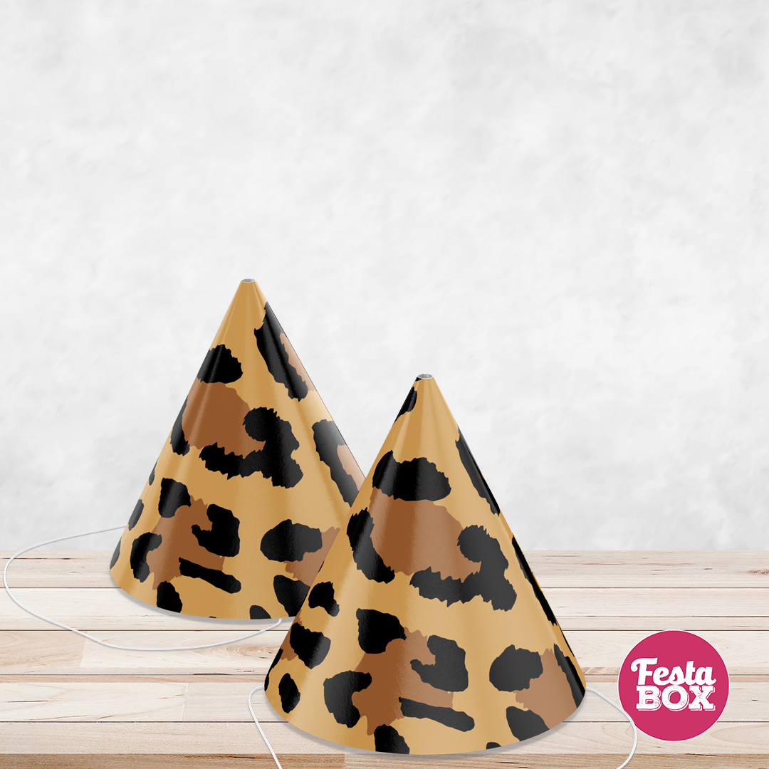 Birthday Celebration Caps - Jungle Safari Theme - Assorted