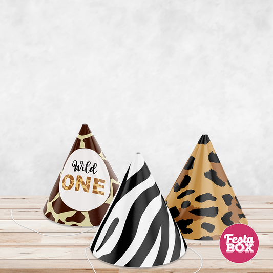 Birthday Celebration Caps - Jungle Theme