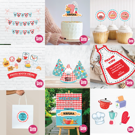 Birthday Party Box - Chef Theme