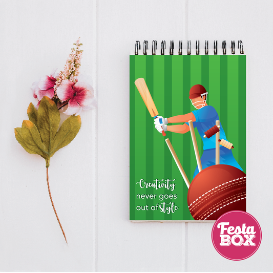 Drawing Book - Return Gifts for Birthday Party - Cricket Theme