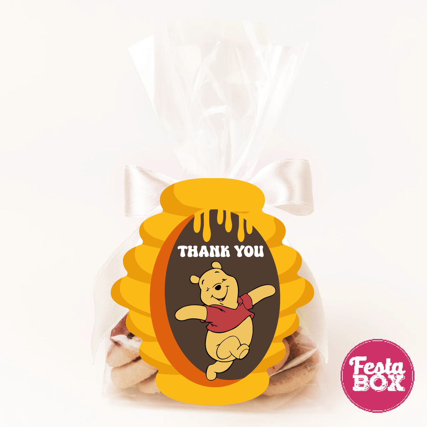 Gift Tags for Birthday Party Decoration - Winnie the Pooh Theme - Option 2