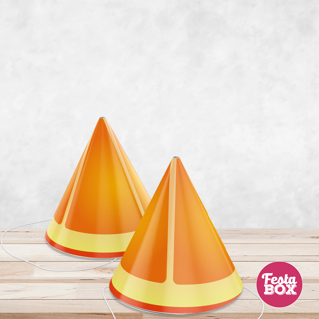 Birthday Celebration Caps - Fruit Theme (Set of 6) - Option 2