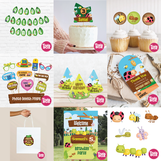 Birthday Party Box - Bugs Theme