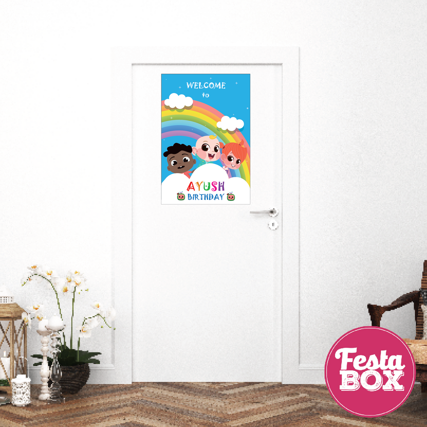 Birthday Party Box - Cocomelon Theme