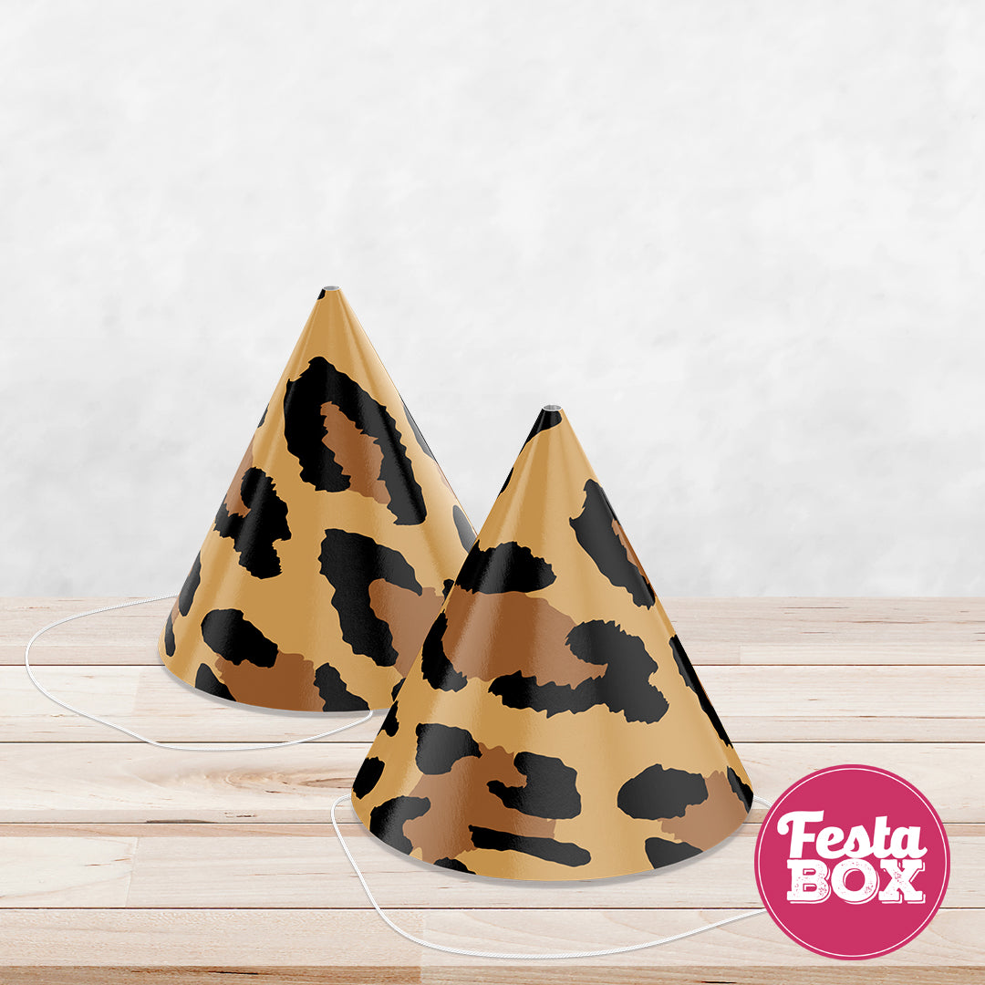 Birthday Celebration Caps - Jungle Theme (Set of 6) - Option 1