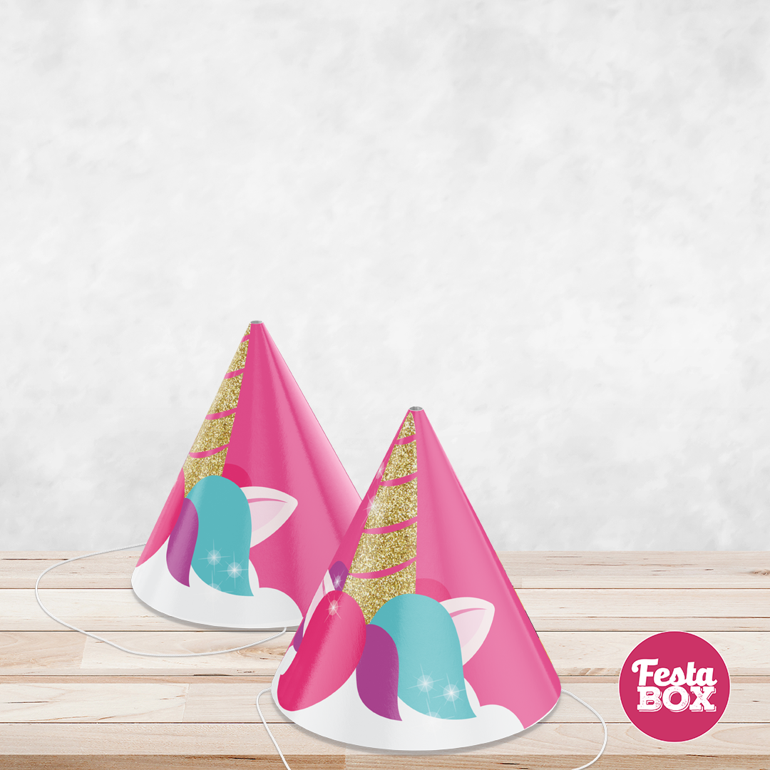 Birthday Caps under the Unicorn Birthday Party them by Festabox