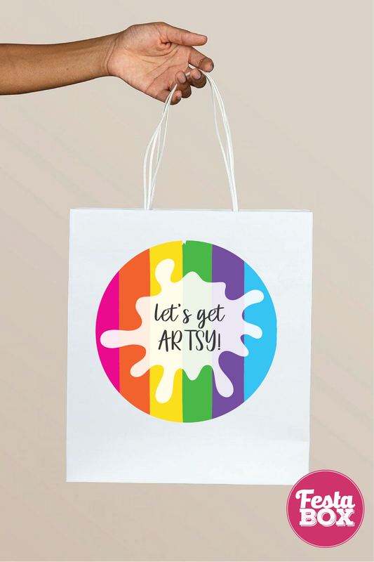 Return Gift Bags  – Arts Theme by Festabox (Set of 6)