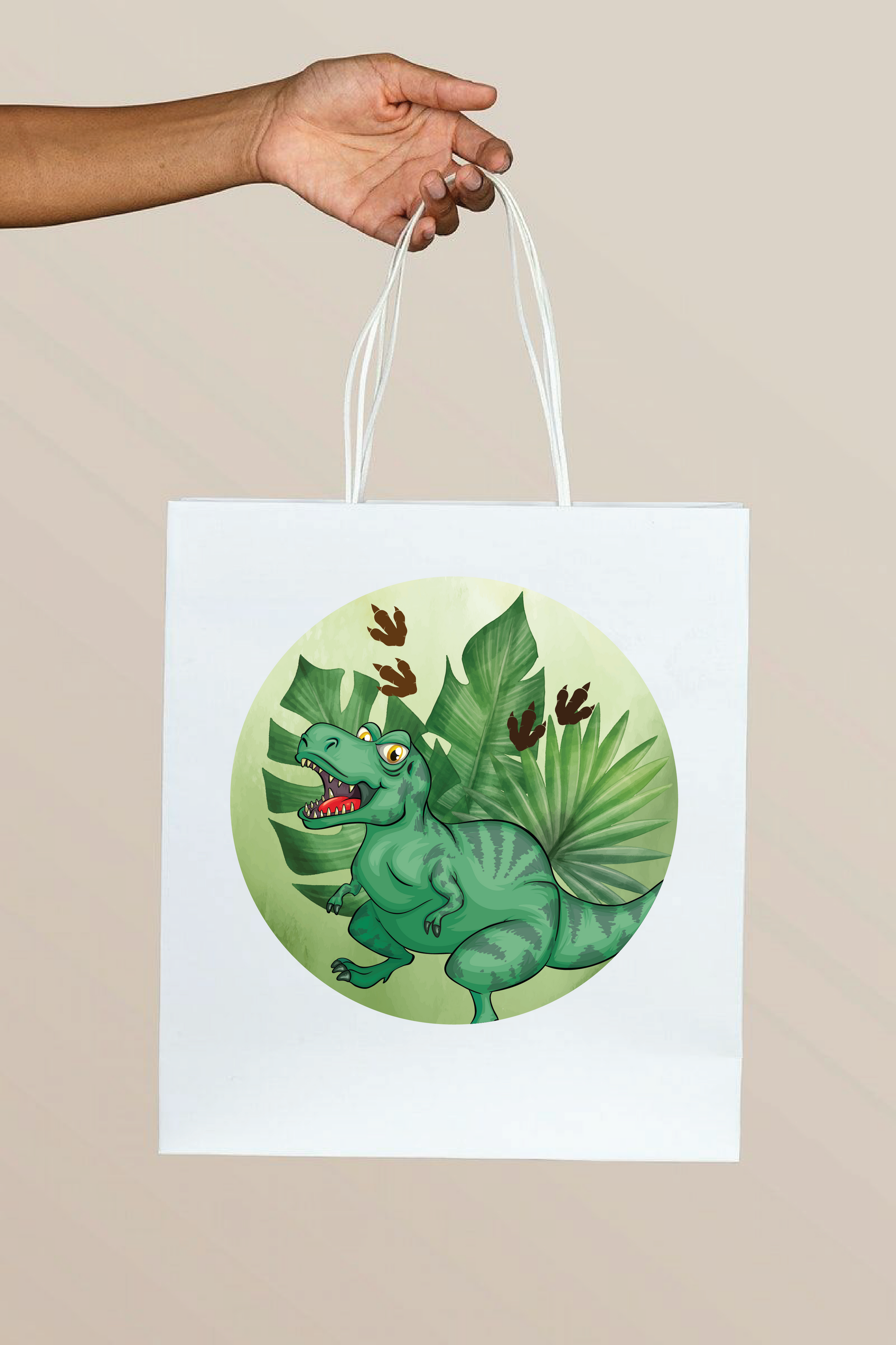Return Gift Bags for Birthday Party - Dinosaur Theme