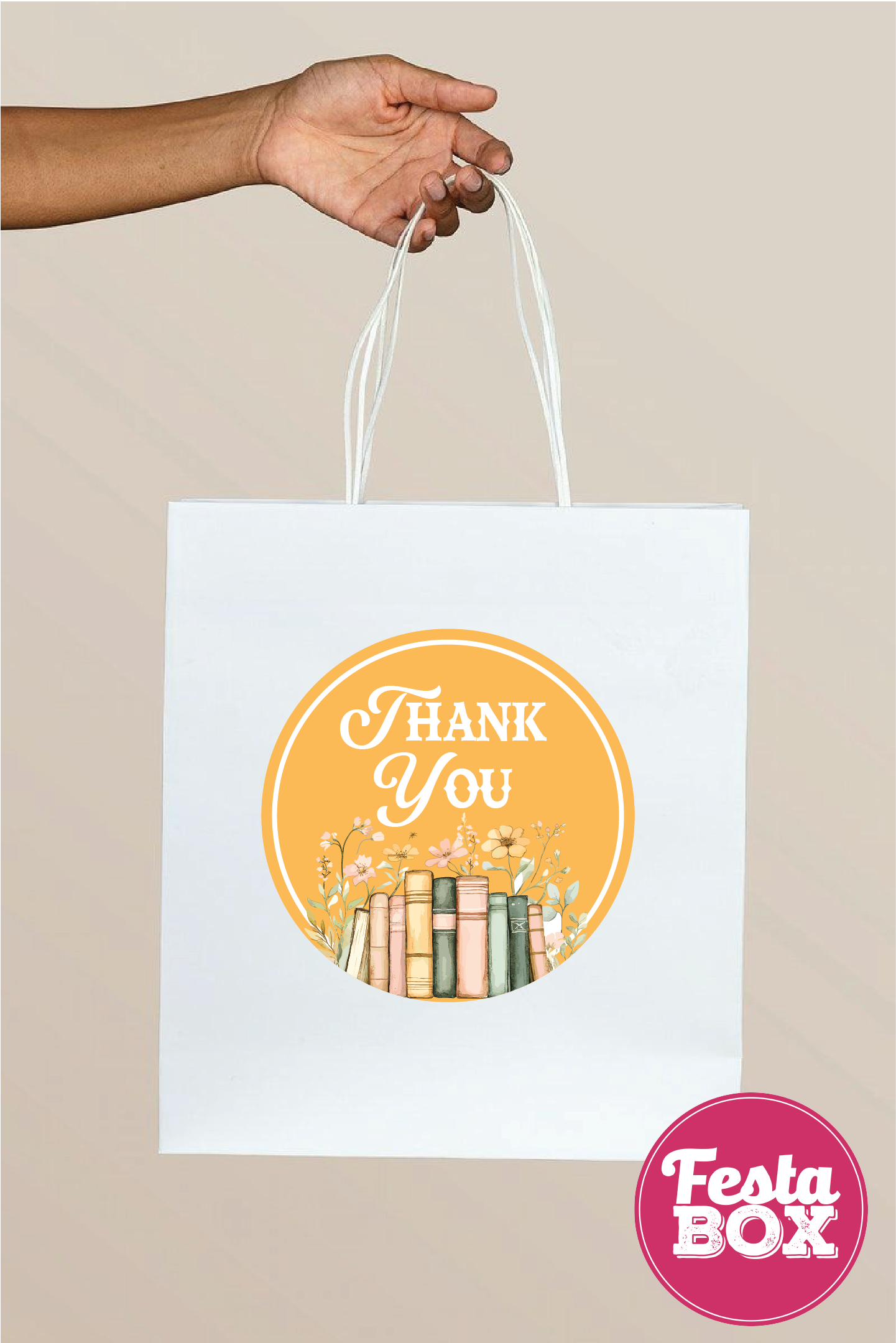 Return Gift Bags for Birthday Party - Book Theme - Option 1