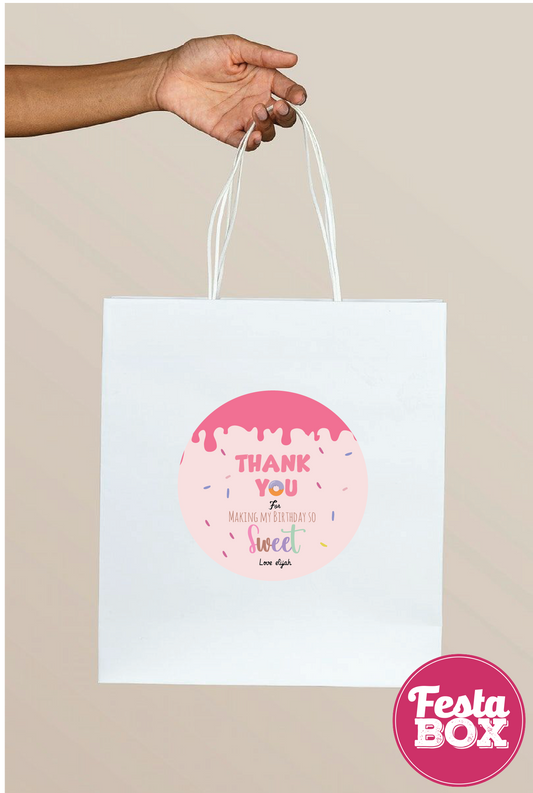 Return Gift Bags for Birthday Party - Candyland Theme - Option 2