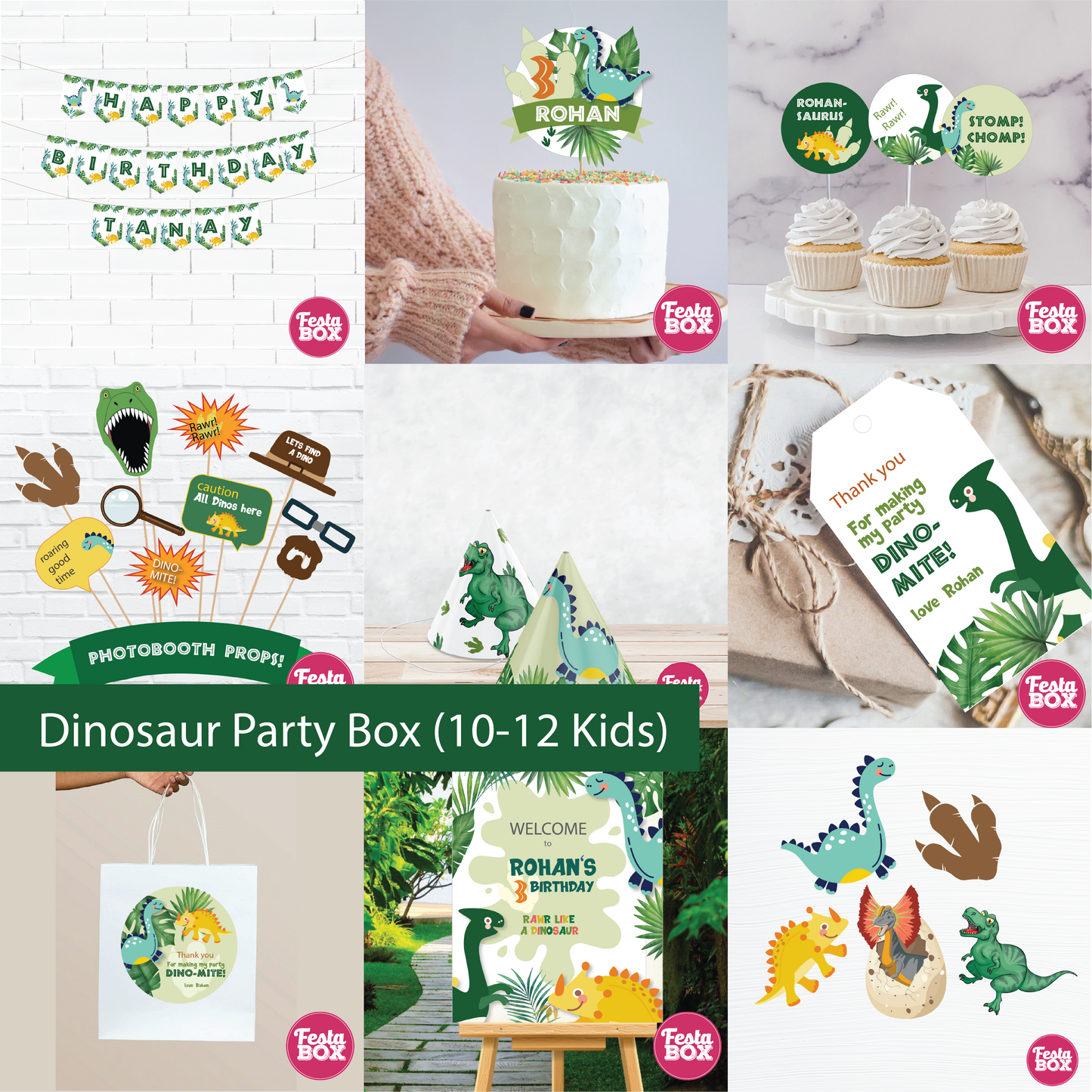 Birthday Party Box - Dinosaur Theme