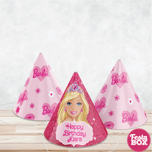 Birthday Celebration Caps - Barbie Theme (Set of 6) - Assorted