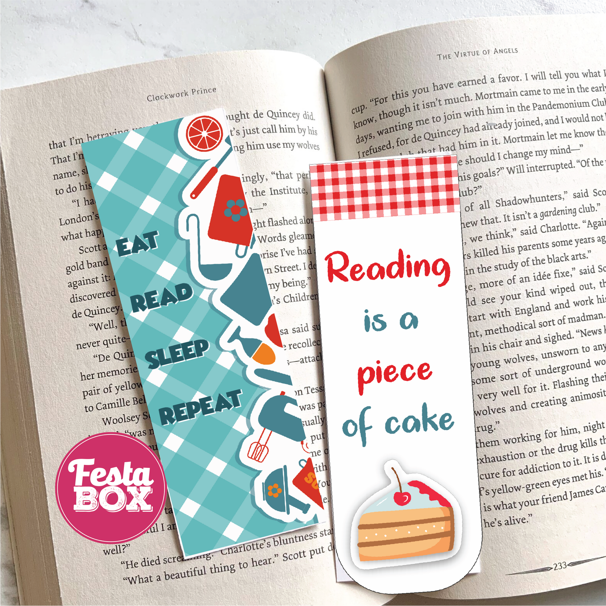 Bookmark – Chef  Birthday Party Theme (Set of 6 pairs)