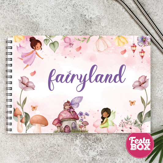 Return gifts - Drawing book - Fairy theme Birthday Party