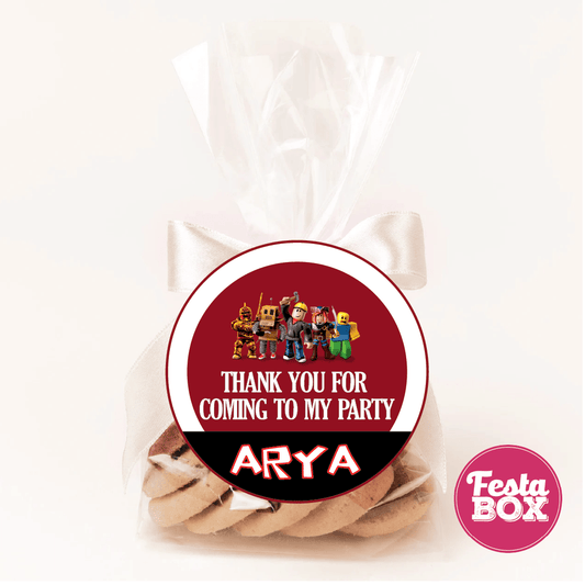 Gift Tags for Roblox Theme Birthday Party Decoration 