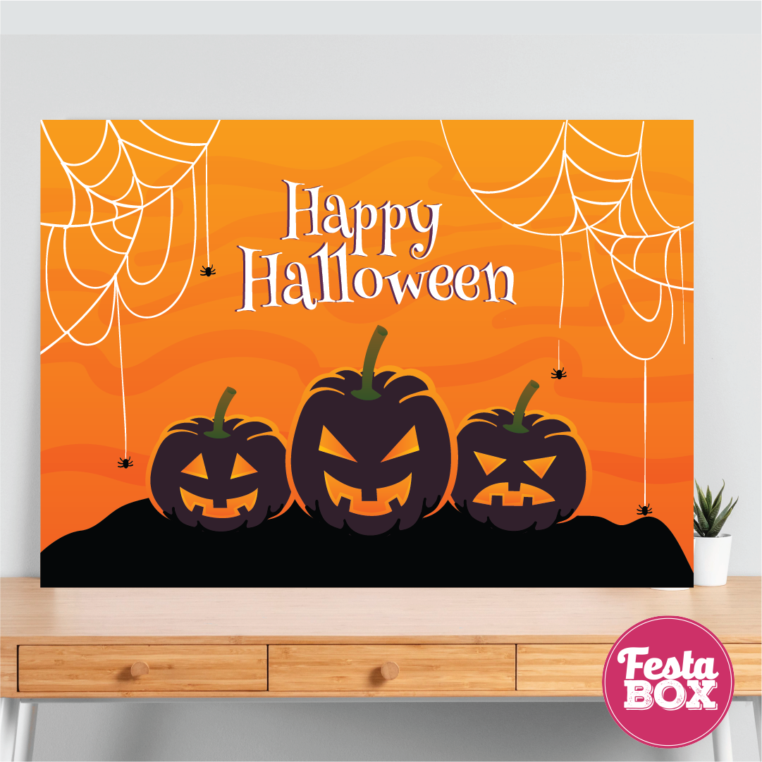 Welcome Sign for Halloween Party - Halloween Theme by Festabox - option 2