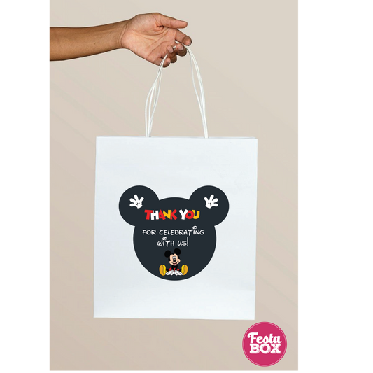 Return Gift Bags for Birthday Party - Mickey Mouse Theme - Option 1