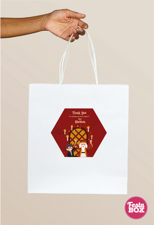 Return Gift Bags for Birthday Party -Harry Potter Theme - Option 1