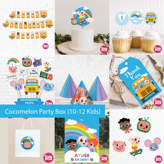 Birthday Party Box - Cocomelon Theme