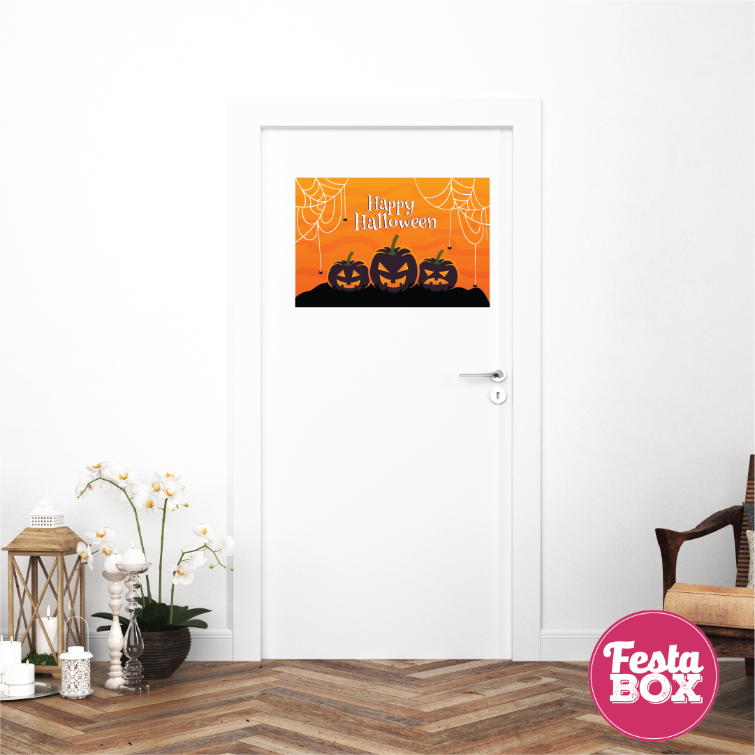 Welcome Sign for Halloween Party - Halloween Theme by Festabox - option 2